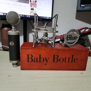 콘덴서 마이크 baby bottle 방송용.노래녹음용