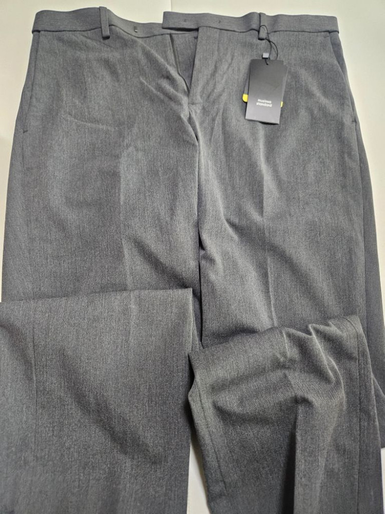 무탠다드 세미와이드 히든밴딩 슬랙스 새상품 3색--2