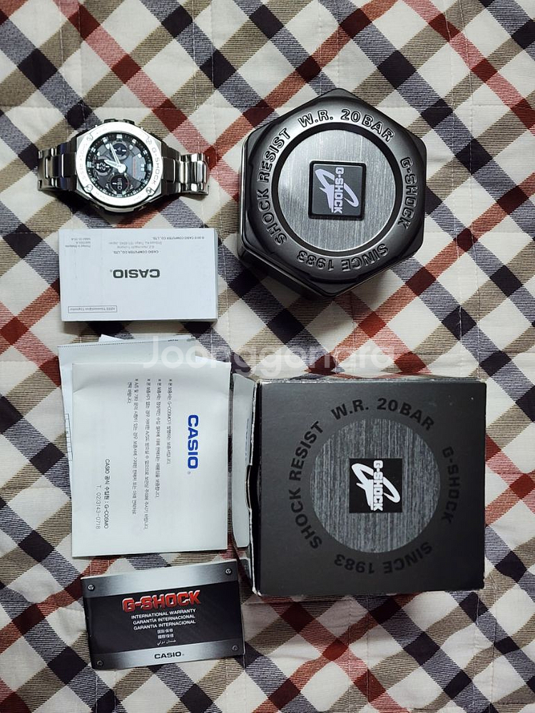 지샥 메탈 시계 GST-S110D 팝니다--4