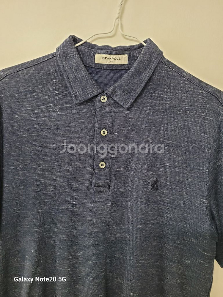 남성 빈폴 슬림핏 린넨 반팔 카라티셔츠 (스판95)--3