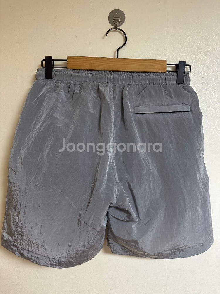 메탈그레이 나일론쇼츠 M 새제품*--4