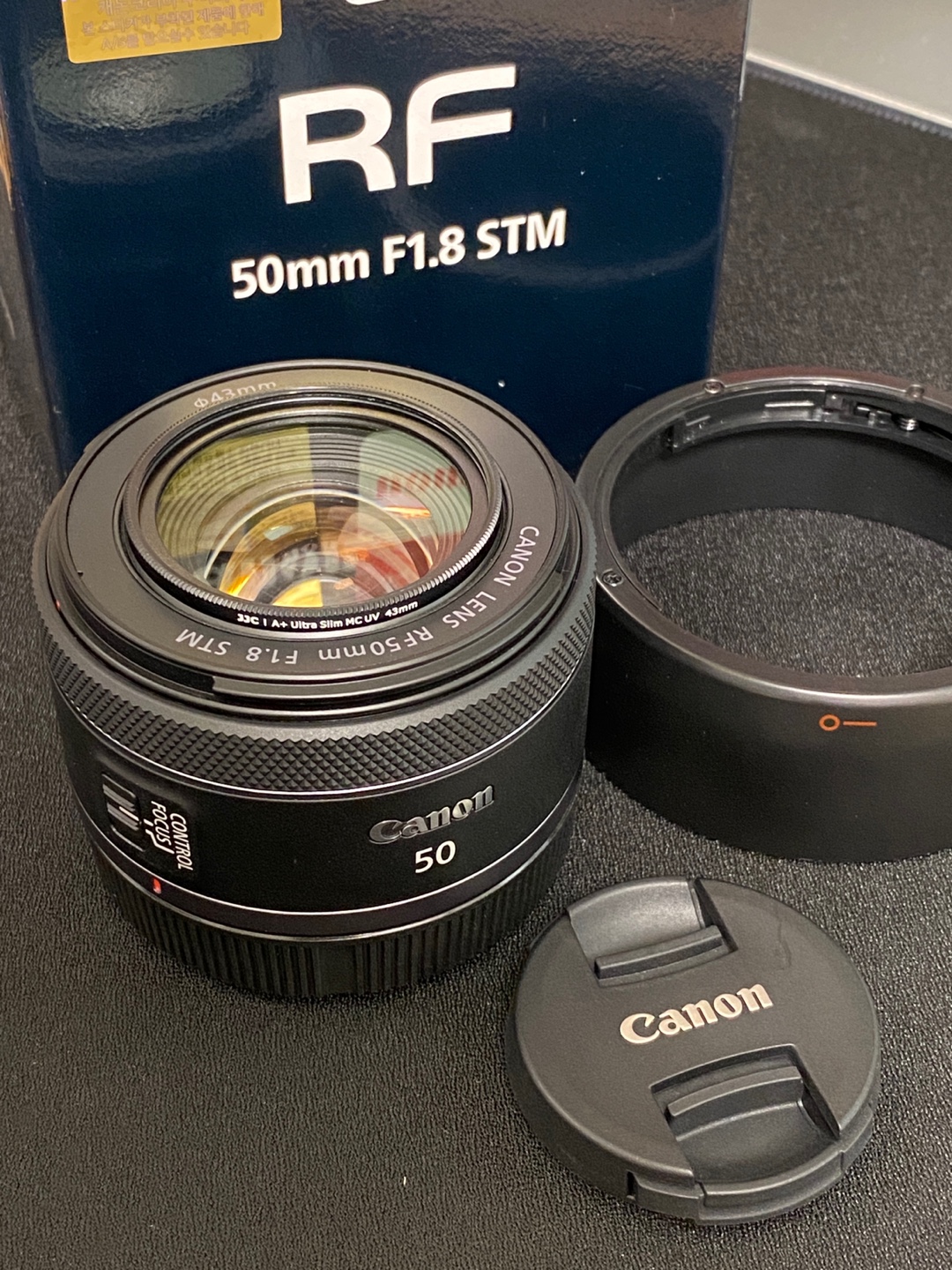 Rf 50mm f1.8 stm 판매합니다.