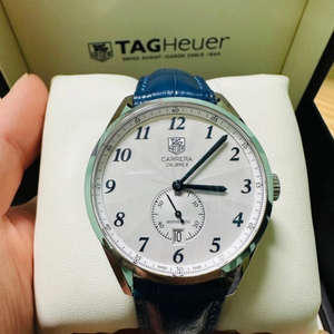 태그호이어 까레라 헤리티지 논크로노 블루핸즈39mm