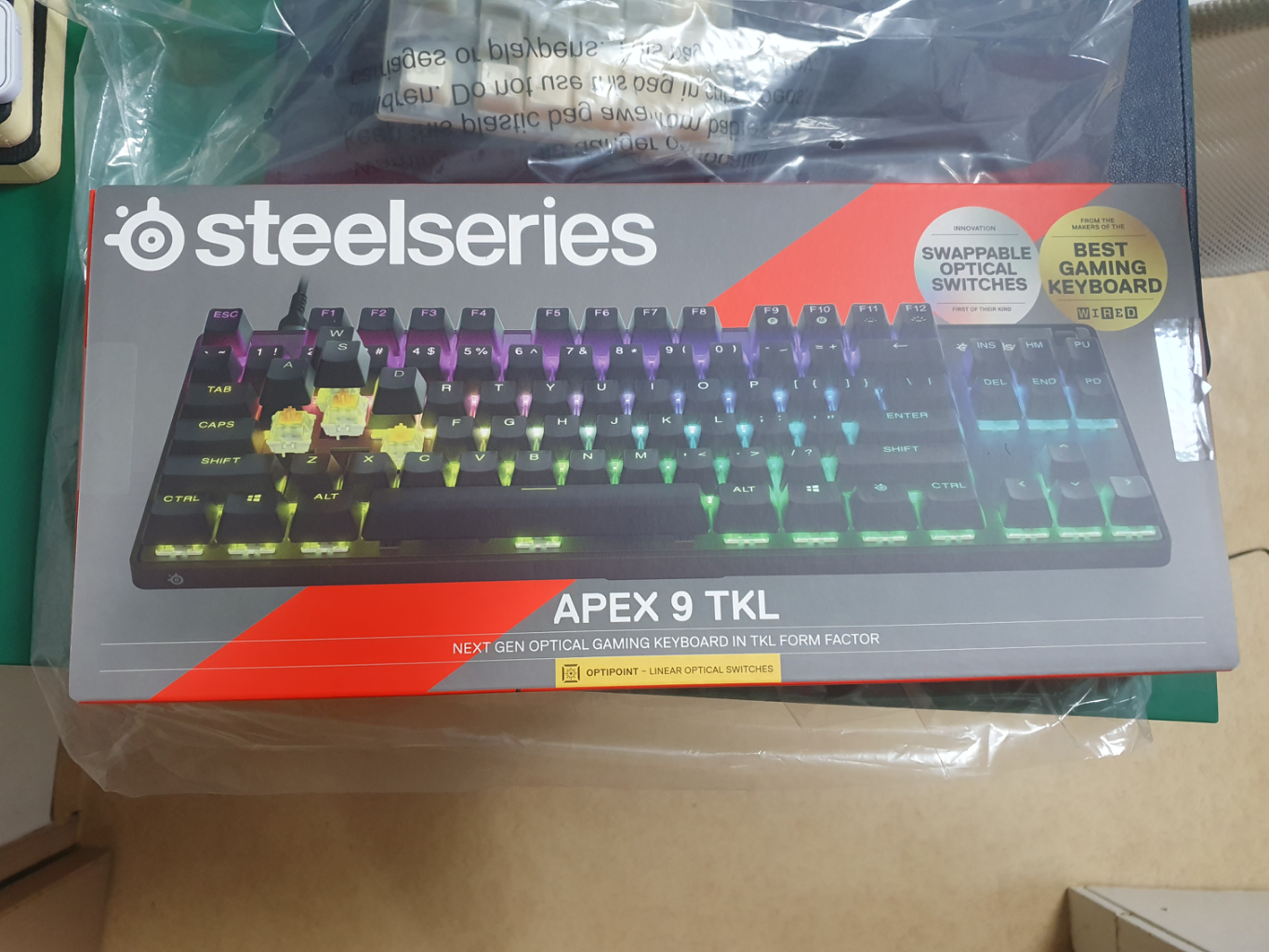 apex 9 tkl 기계식 키보드 미개봉 새제품