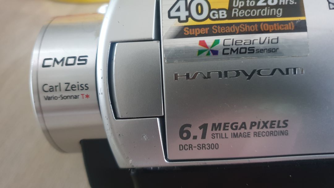 소니정품 캠코더 DCR-SR300 HDD