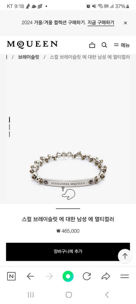 알렉산더 맥퀸 스컬브라이슬릿--5