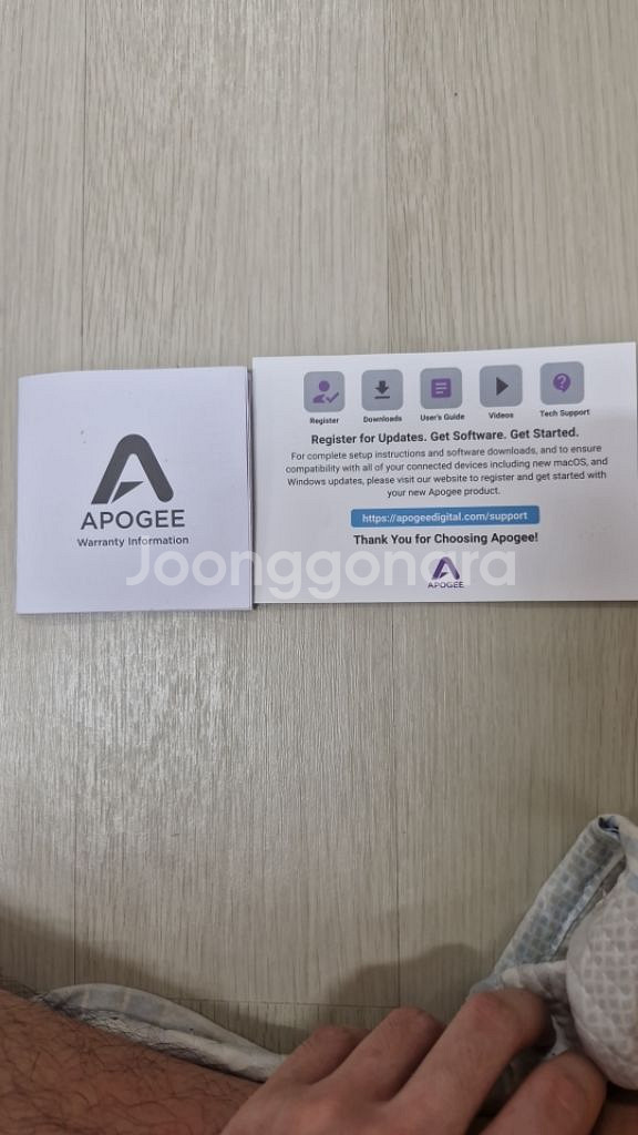 아포지 붐 apogee boom 오디오 인터페이스--2