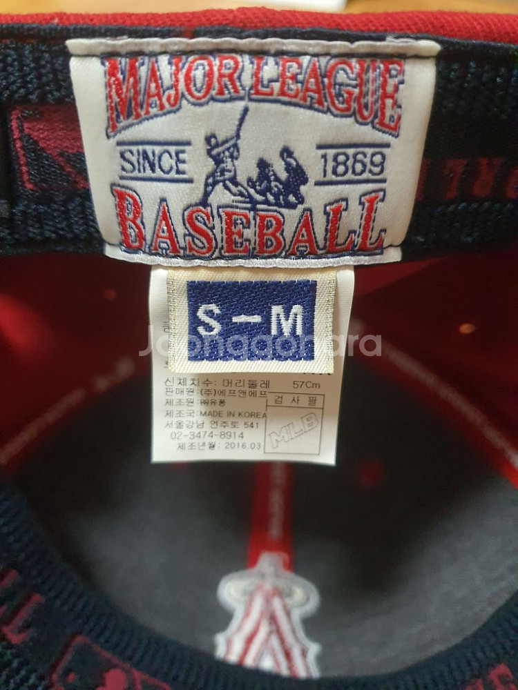 MLB LA ANGELS 야구모자 새상품--1