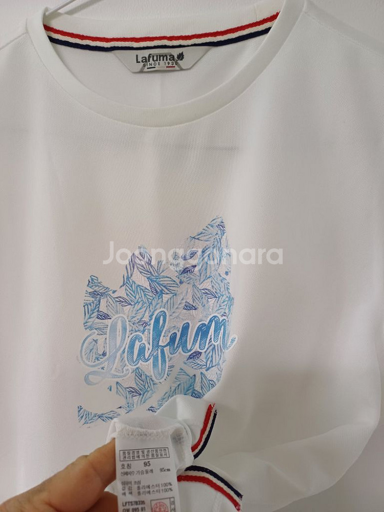 여성 라푸마 쿨 반팔티셔츠 (사방스판95)--2