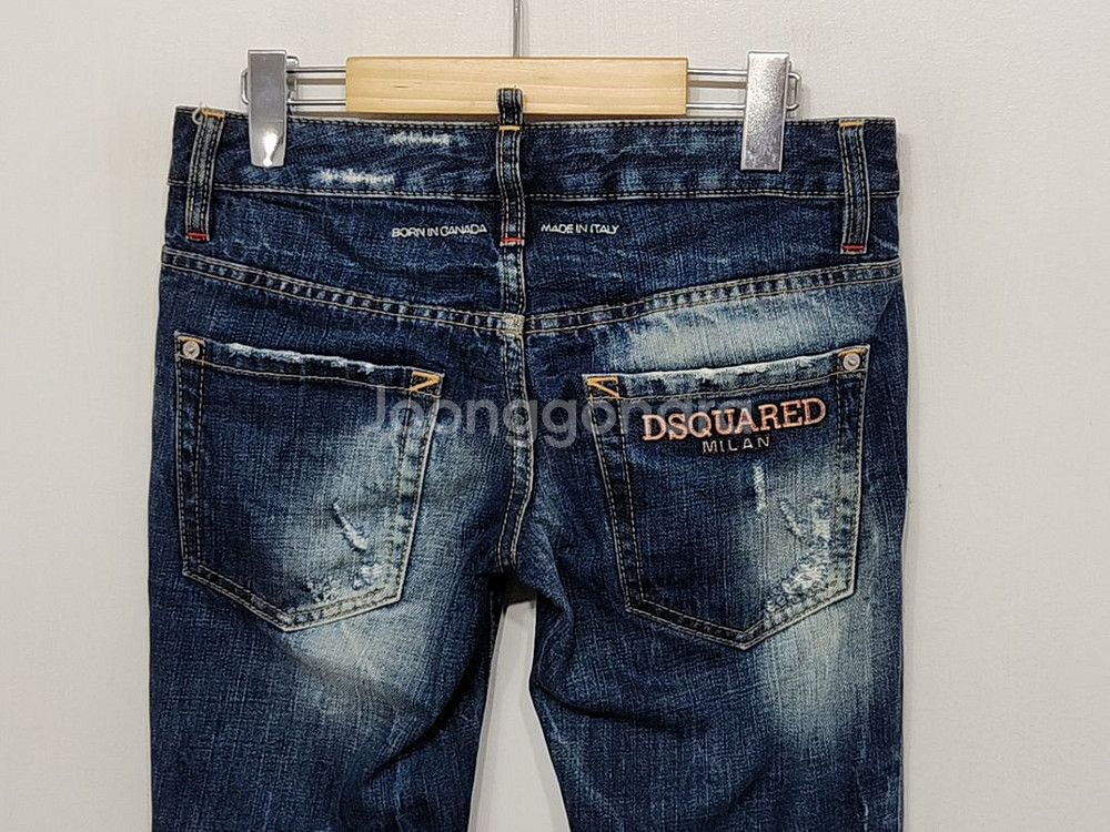 (28) 디스퀘어드 청바지 중청 데님팬츠 매장판--5