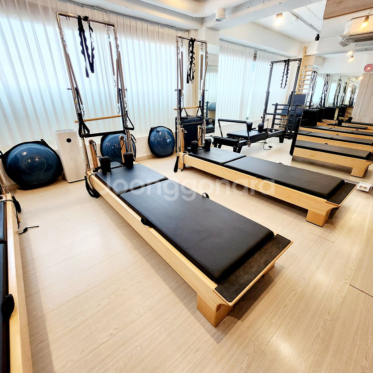 원목 콤비리포머 타워리포머 필라테스 메이커 1대--4