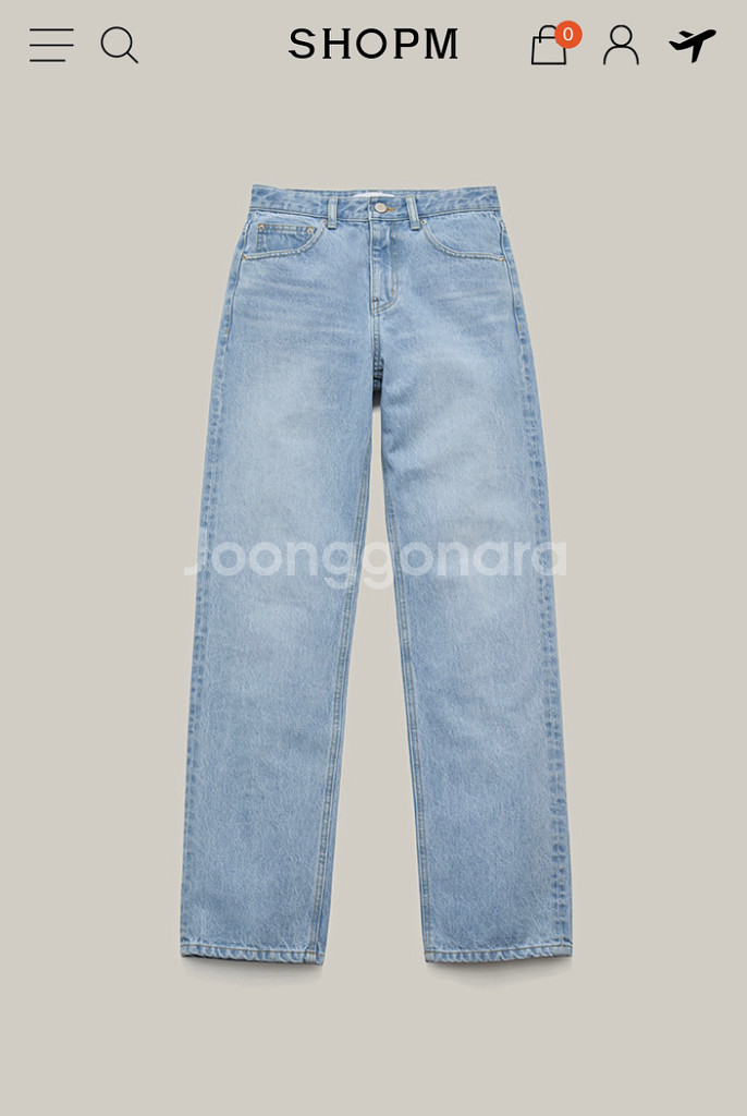 샵엠 frank denim (light blue) 새상--4