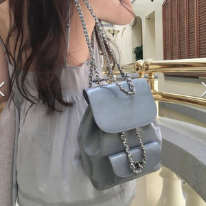 Chain Backack - Silver Sky Blu