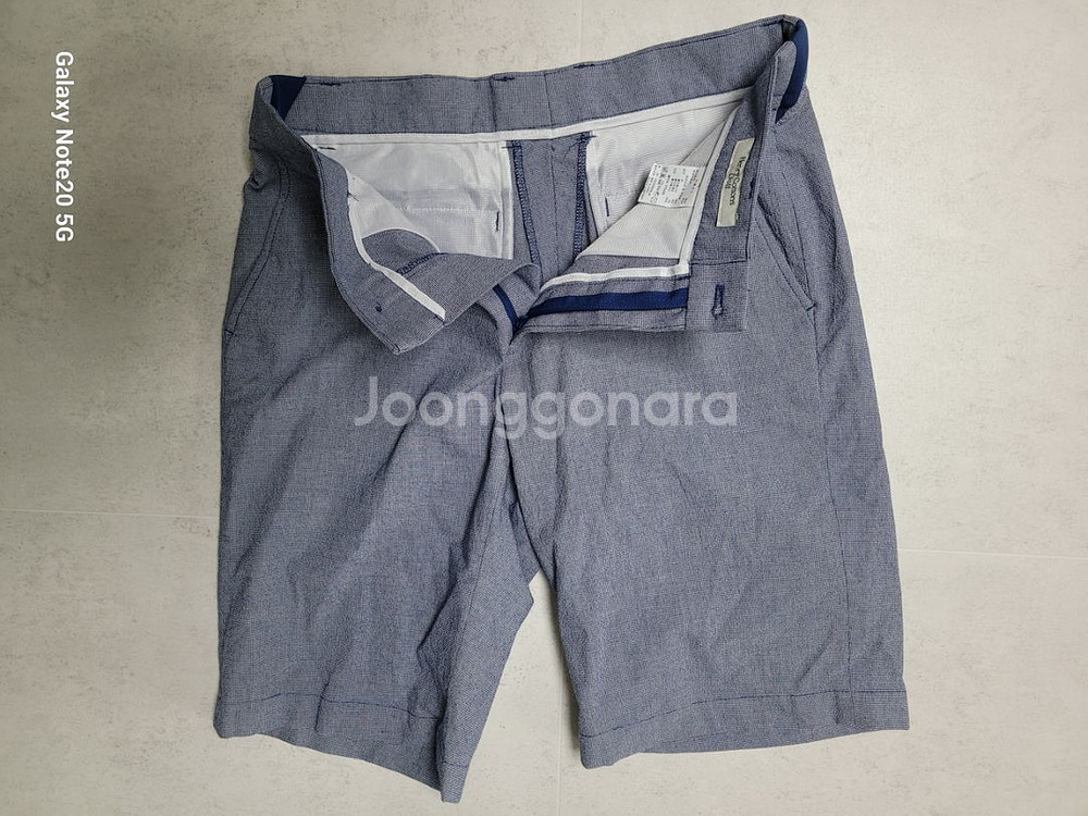 남성 헨리코튼 골프 반바지 (사방스판30)--1