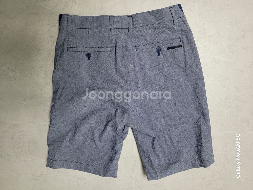 남성 헨리코튼 골프 반바지 (사방스판30)--7