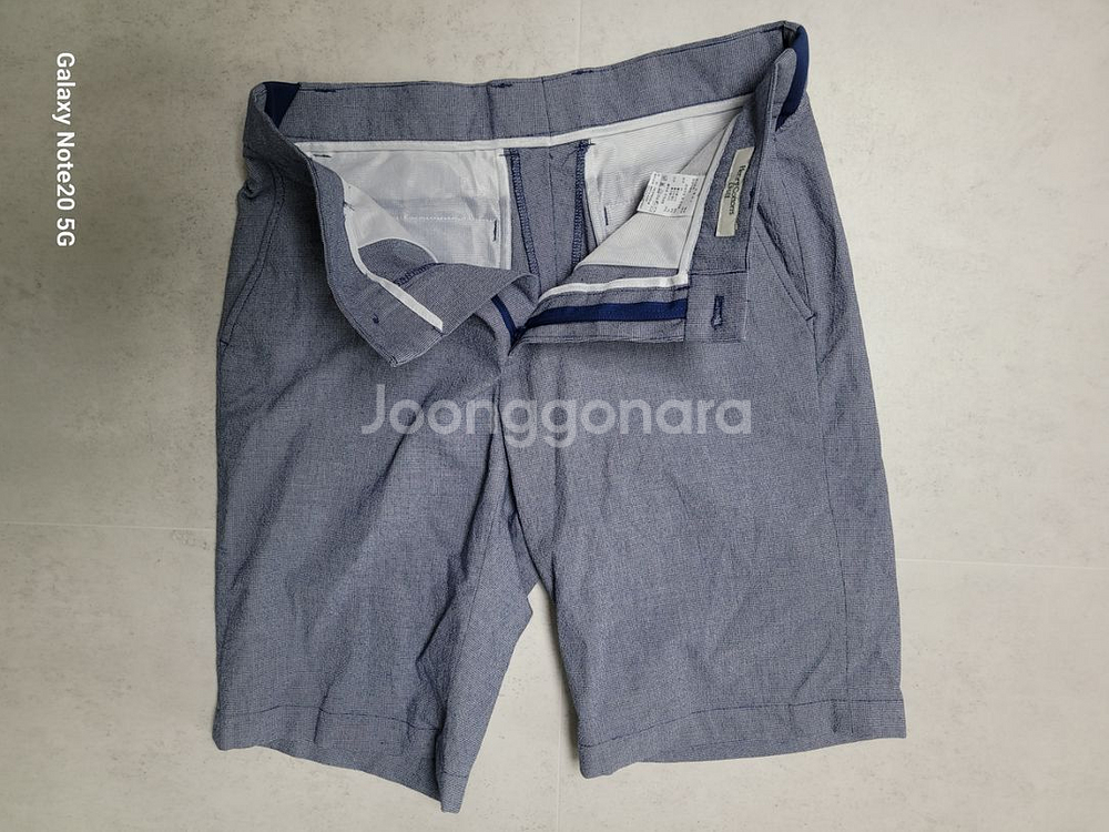 남성 헨리코튼 골프 반바지 (사방스판30)--6