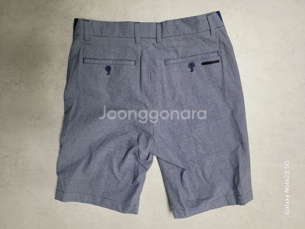 남성 헨리코튼 골프 반바지 (사방스판30)--4