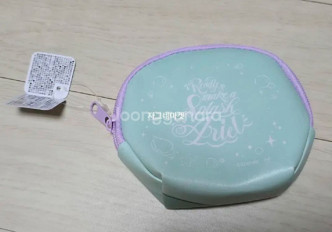 새상품) 에리얼 인어공주 디즈니 동전지갑 파우치--1
