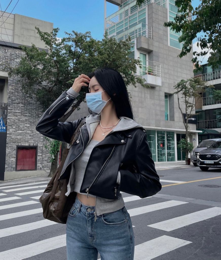 페일제이드 레더자켓 블랙 이미지