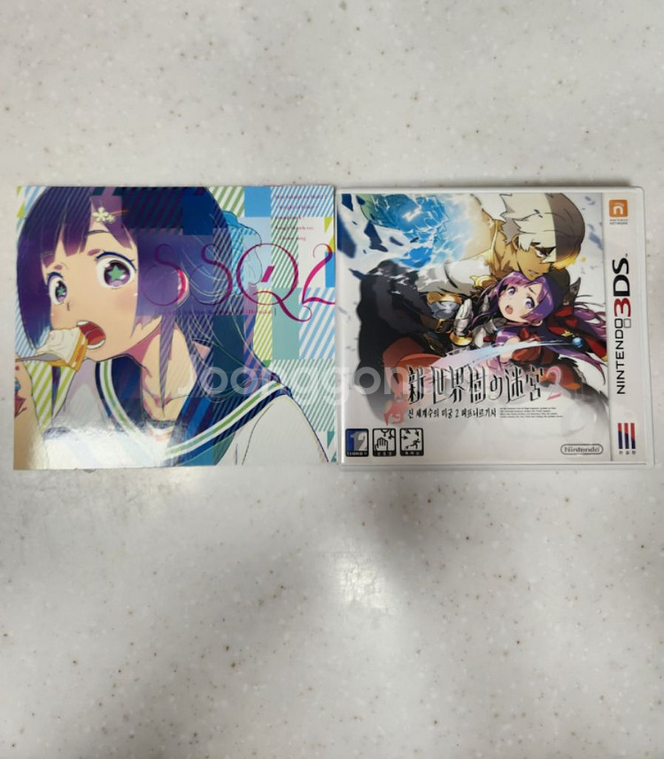 닌텐도 3ds 신 세계수의 미궁2+특전 팝니다--0