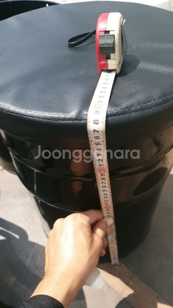 깡통의자, 드럼통의자 3개--9