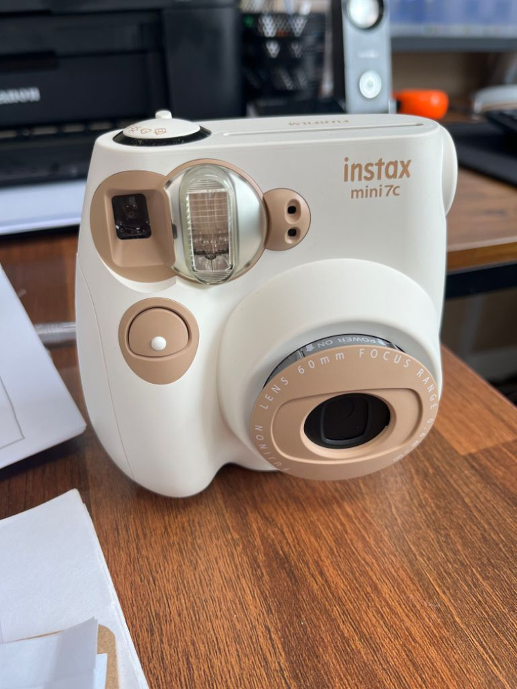 인스탁스 미니7c 밀키베이지 새상품--1