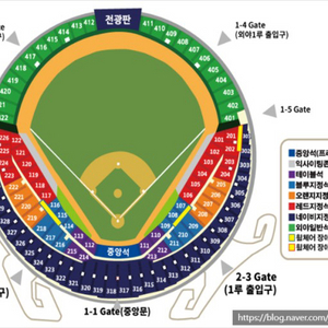 8/7 엘지 vs 두산 218구역 4연석 원가이하