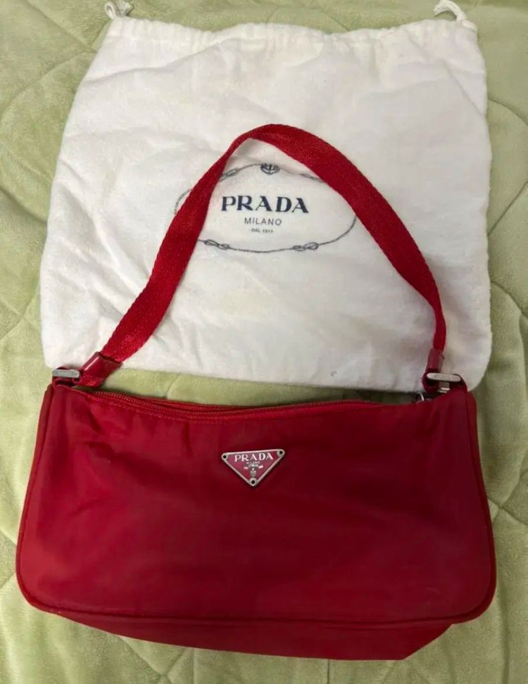 프라다 prada 테수토 호보백--3