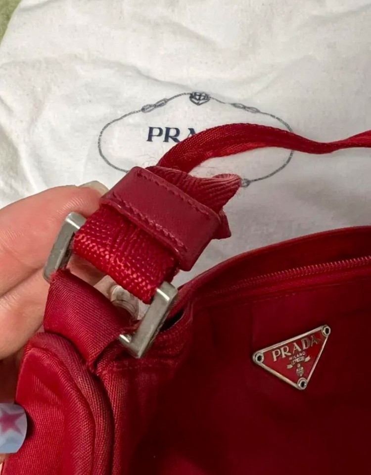 프라다 prada 테수토 호보백--6