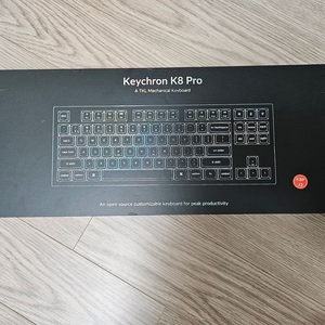 키크론 K8 PRO TKL 알루미늄 RGB 키보드