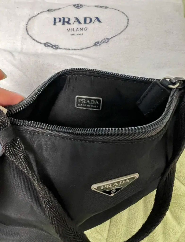 프라다 prada 테수토 호보백--3