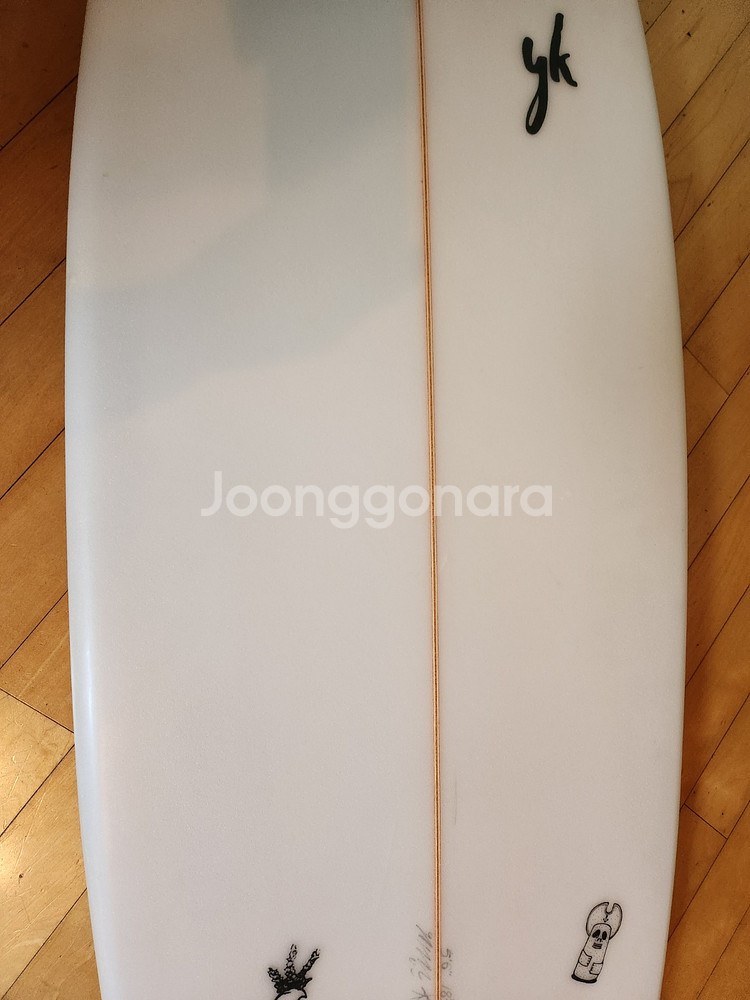 5.6피트 yk 서프 서핑 숏보드 + 핀--6