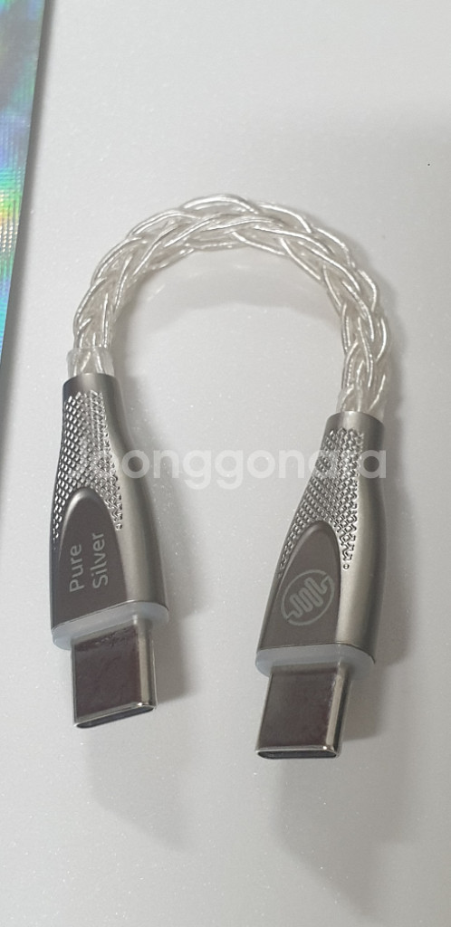 필립 C to C 순은 OTG 커스텀케이블--1