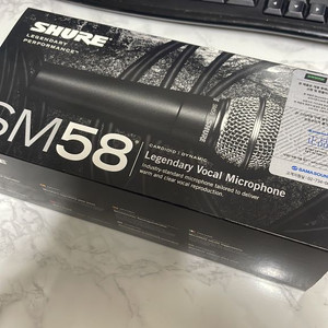 슈어 sm58 마이크 새상품 싸게팝니다