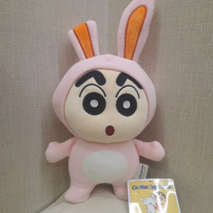 새상품) 짱구 토끼코스튬 모찌 중형인형(25cm)