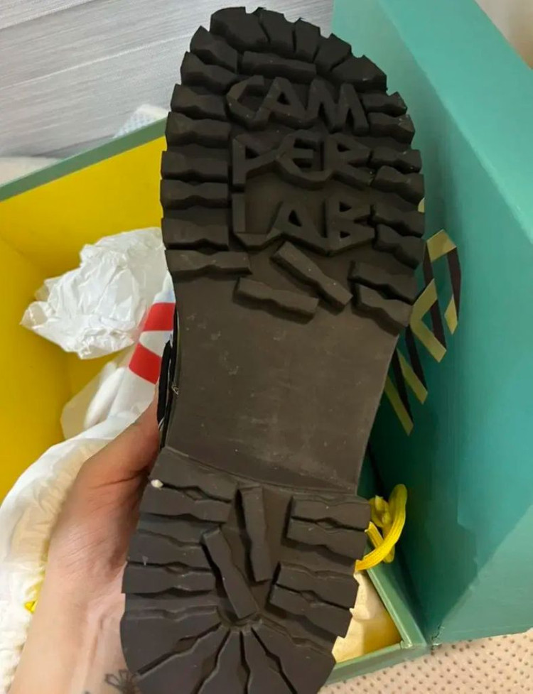 [풀박]camperlab black 캠퍼랩 스퀘어 로퍼--4