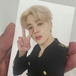 Bts 방탄 지민 스픽콘 메모리얼 라벨 포카