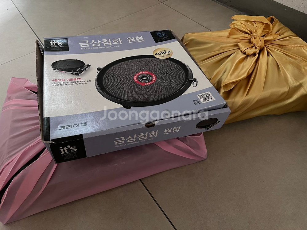 고기불판 두개 & 가스버너 두개 나눔해요--6