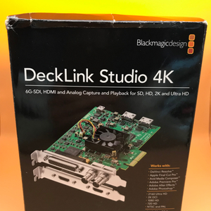 DeckLink Studio 4k 영상캡쳐보드