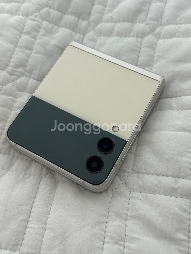 갤럭시 제트플립3 256GB 크림색--0