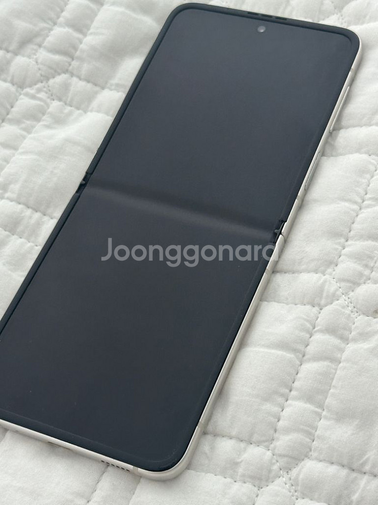 갤럭시 제트플립3 256GB 크림색--6
