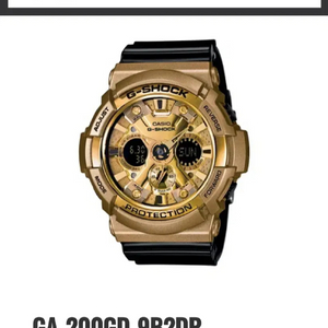 g shock GA-200GD-9B2DR 손목시계