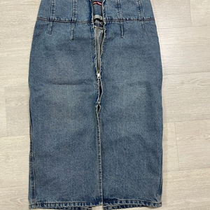 럭키마르쉐 데님 스커트 M
