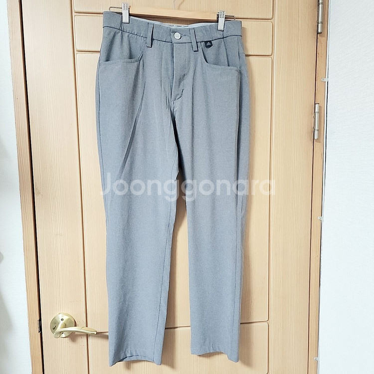 골프웨어 남성용) 아디다스 스판 골프바지 L--0