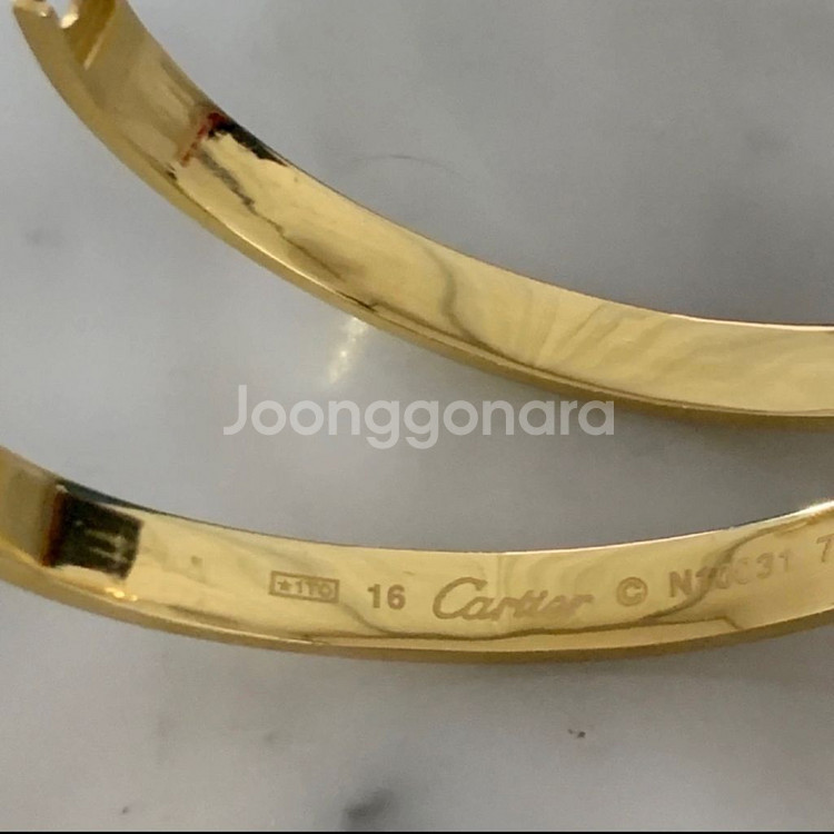 18k 로즈골드 팔찌 16호--2