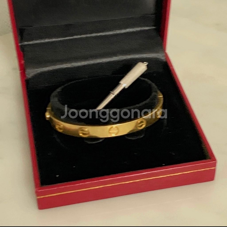 18k 로즈골드 팔찌 16호--4