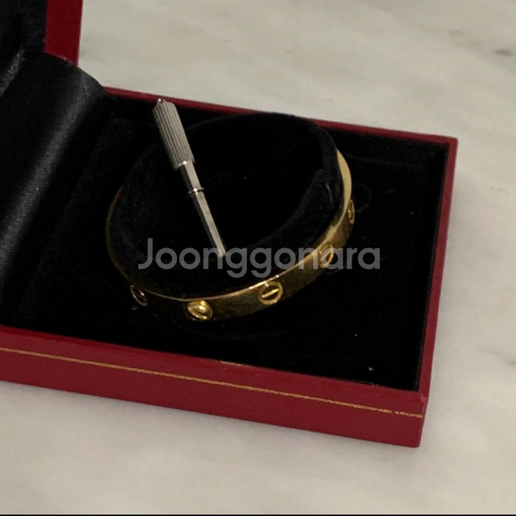 18k 로즈골드 팔찌 16호--5