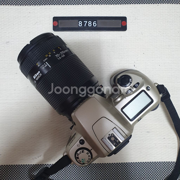니콘 F 60 필름카메라 70-210mm 줌렌즈--2