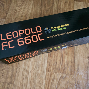 레오폴드 LEOPOLD FC 660C 무접점 키보드S급