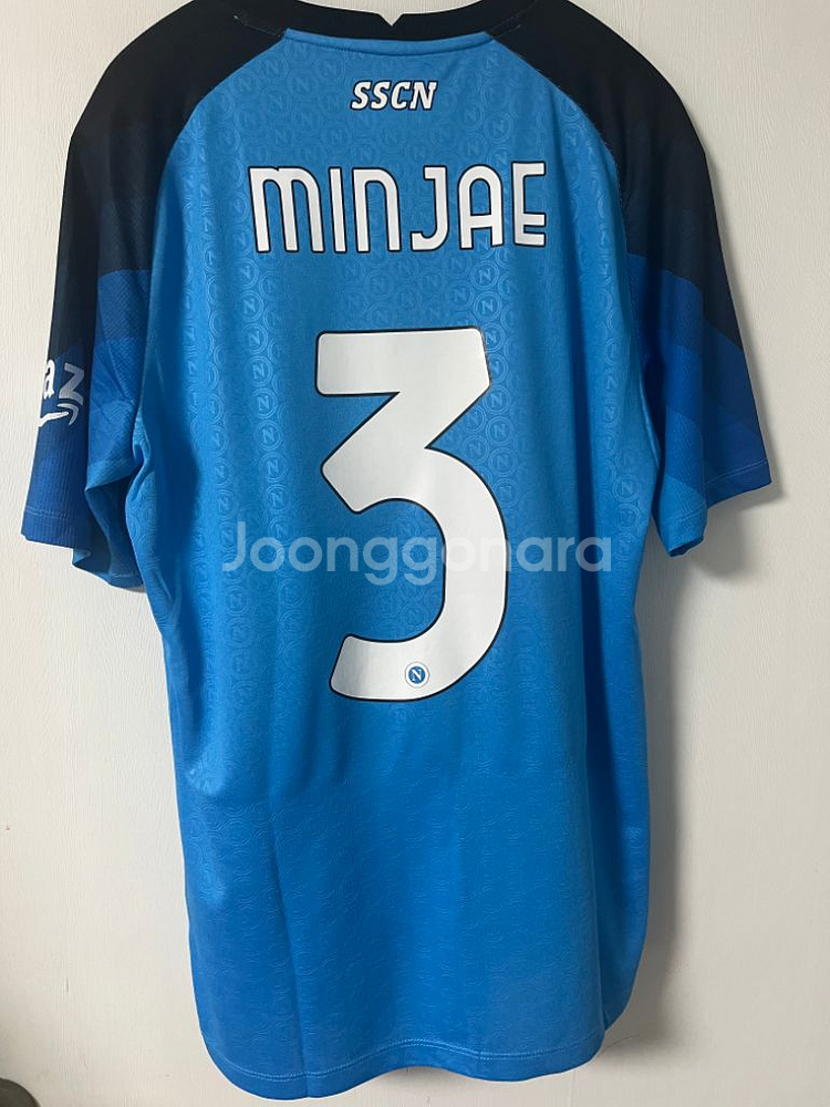 22-23 나폴리 김민재 어센틱 유니폼--1